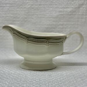 Vintage Mikasa "Country Estate Brown/Green" Gravy Boat/Creamer Thanksgiving